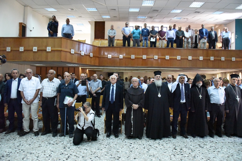 مراسم تسليم وإستلام مجلس بلدية بيت لحم في دار البلدية وسط حضور مجتمعي كبير 