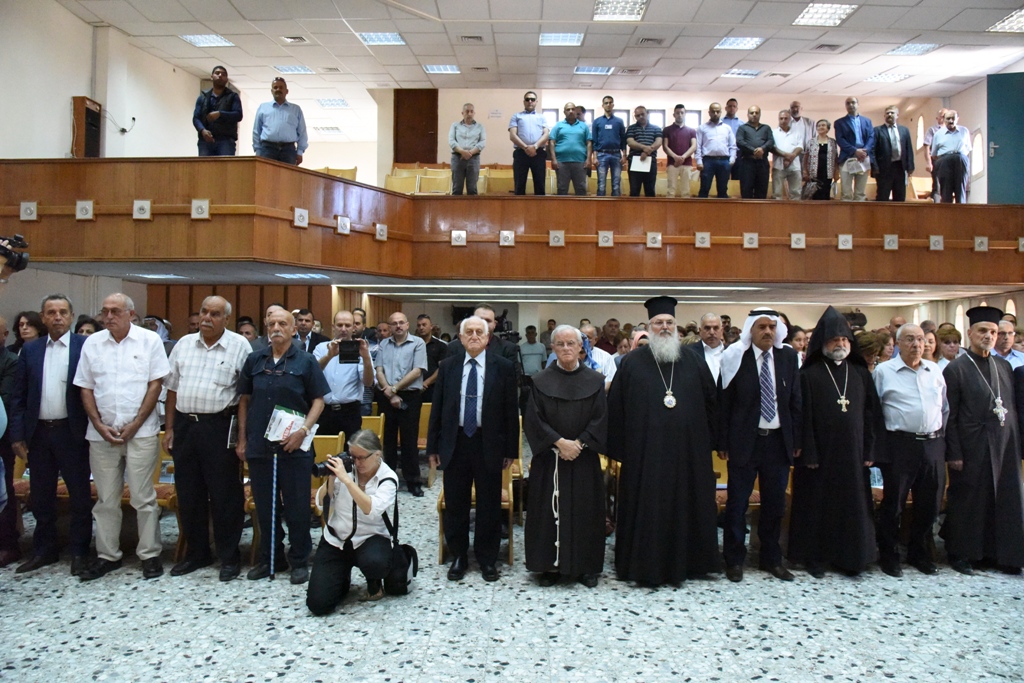 مراسم تسليم وإستلام مجلس بلدية بيت لحم في دار البلدية وسط حضور مجتمعي كبير 