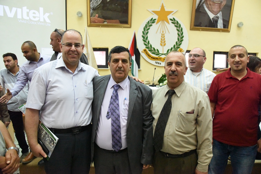 مراسم تسليم وإستلام مجلس بلدية بيت لحم في دار البلدية وسط حضور مجتمعي كبير 