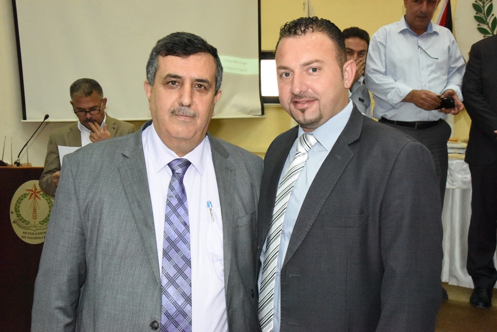 مراسم تسليم وإستلام مجلس بلدية بيت لحم في دار البلدية وسط حضور مجتمعي كبير 
