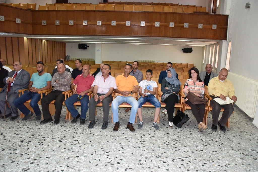 لقاء جماهيري في بلدية بيت لحم  لمناقشة موضوع الأزمة المرورية عند مفرق العين