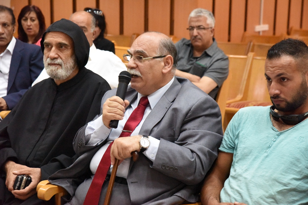 لقاء جماهيري في بلدية بيت لحم  لمناقشة موضوع الأزمة المرورية عند مفرق العين