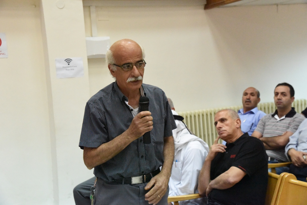 لقاء جماهيري في بلدية بيت لحم  لمناقشة موضوع الأزمة المرورية عند مفرق العين