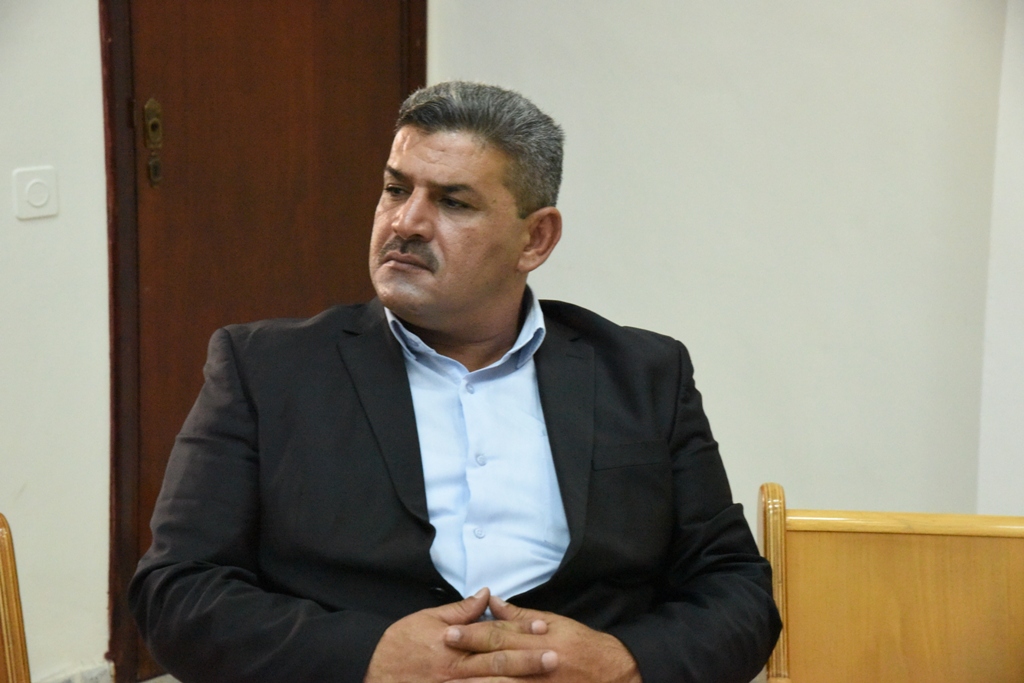 رئيس وأعضاء مجلس بلدية بيت لحم يلتقون بطاقم البلدية 