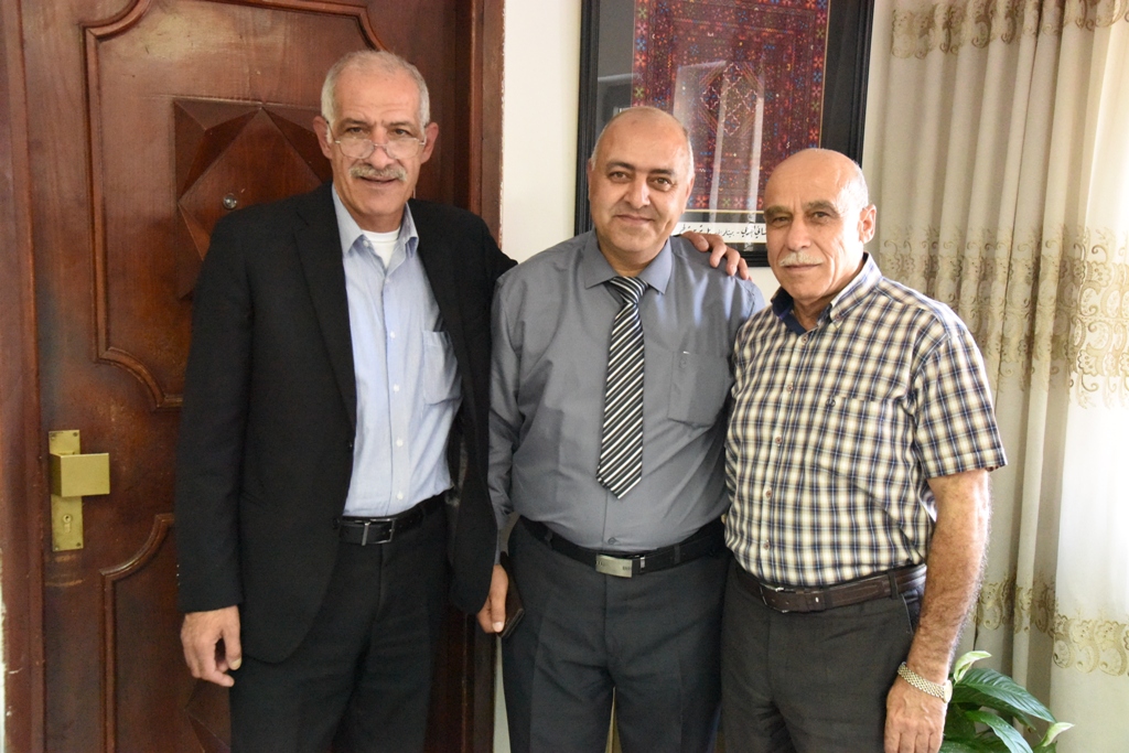  رئيس بلدية بيت لحم يبحث مع الوزير غنيم مشروع تطوير شبكة المياه