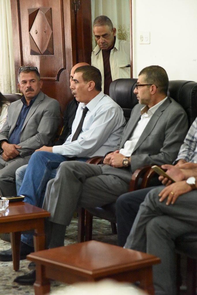  رئيس بلدية بيت لحم يبحث مع الوزير غنيم مشروع تطوير شبكة المياه