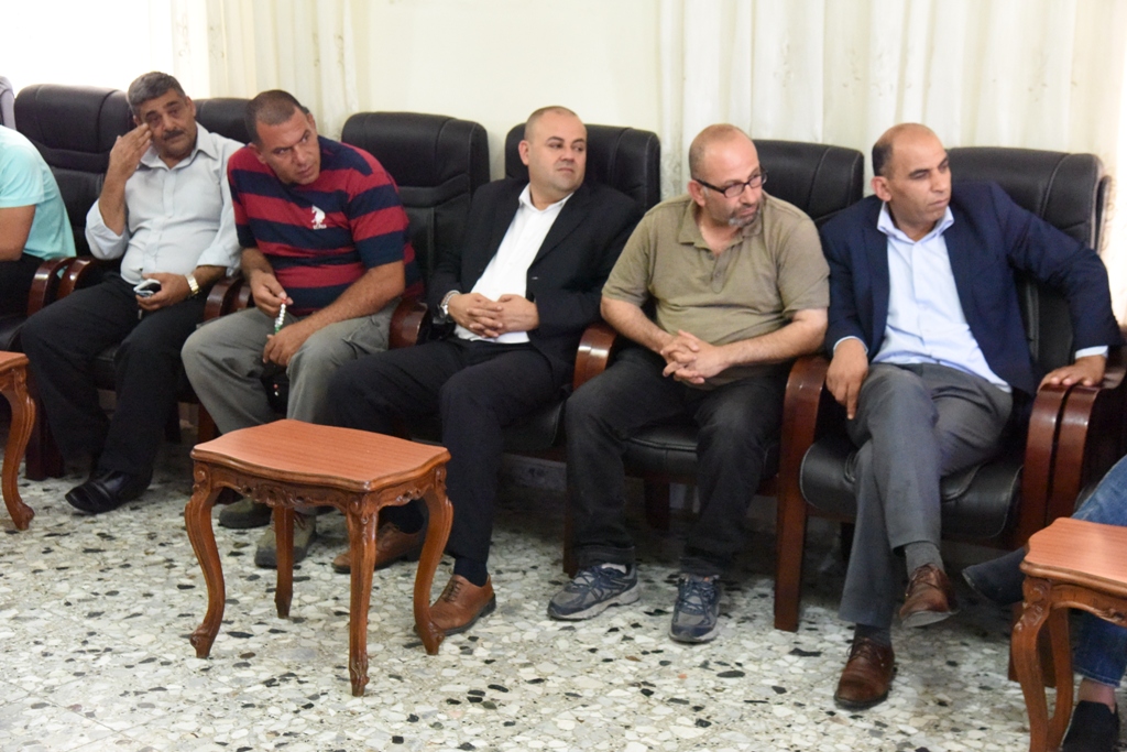  رئيس بلدية بيت لحم يبحث مع الوزير غنيم مشروع تطوير شبكة المياه