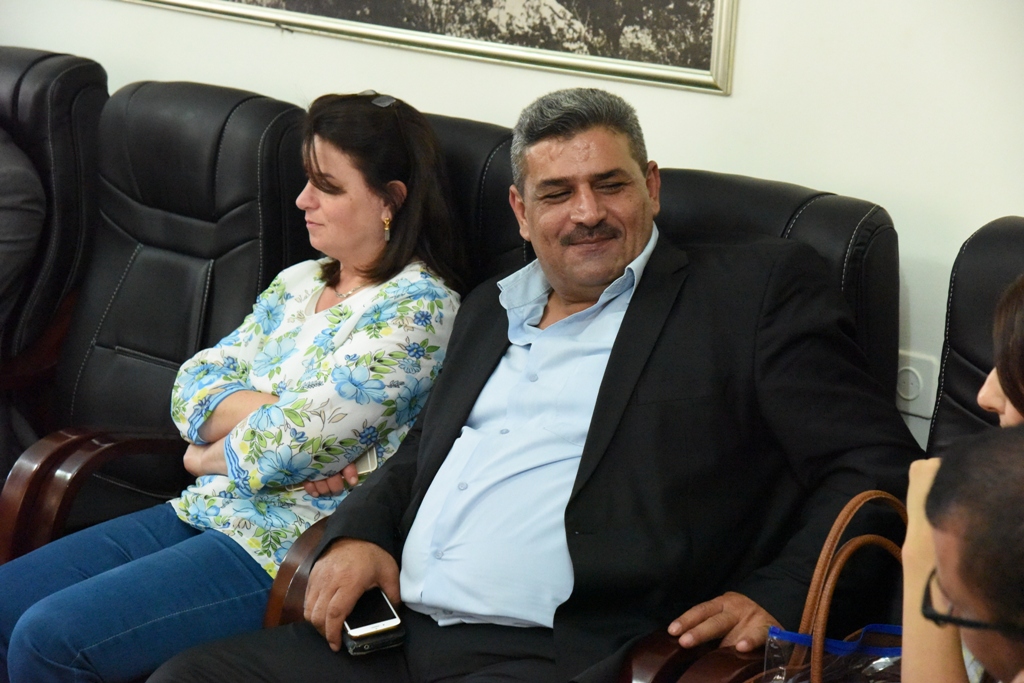  رئيس بلدية بيت لحم يبحث مع الوزير غنيم مشروع تطوير شبكة المياه