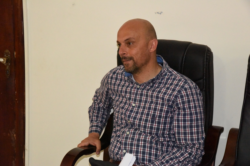 رئيس وأعضاء مجلس بلدية بيت لحم يستقبلون مطران الكنيسة الأرثوذكسية الفلسطينية في الولايات المتحدة الأمريكية 