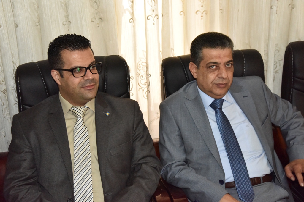 رئيس بلدية بيت لحم يستقبل عددا من الوفود ضمت مدرسة بيت لحم للأيقونات والبنك الاردني الكويتي والكنيسة المارونية وراهبات القديسة تيريزا الطفل يسوع وشركة جوال 