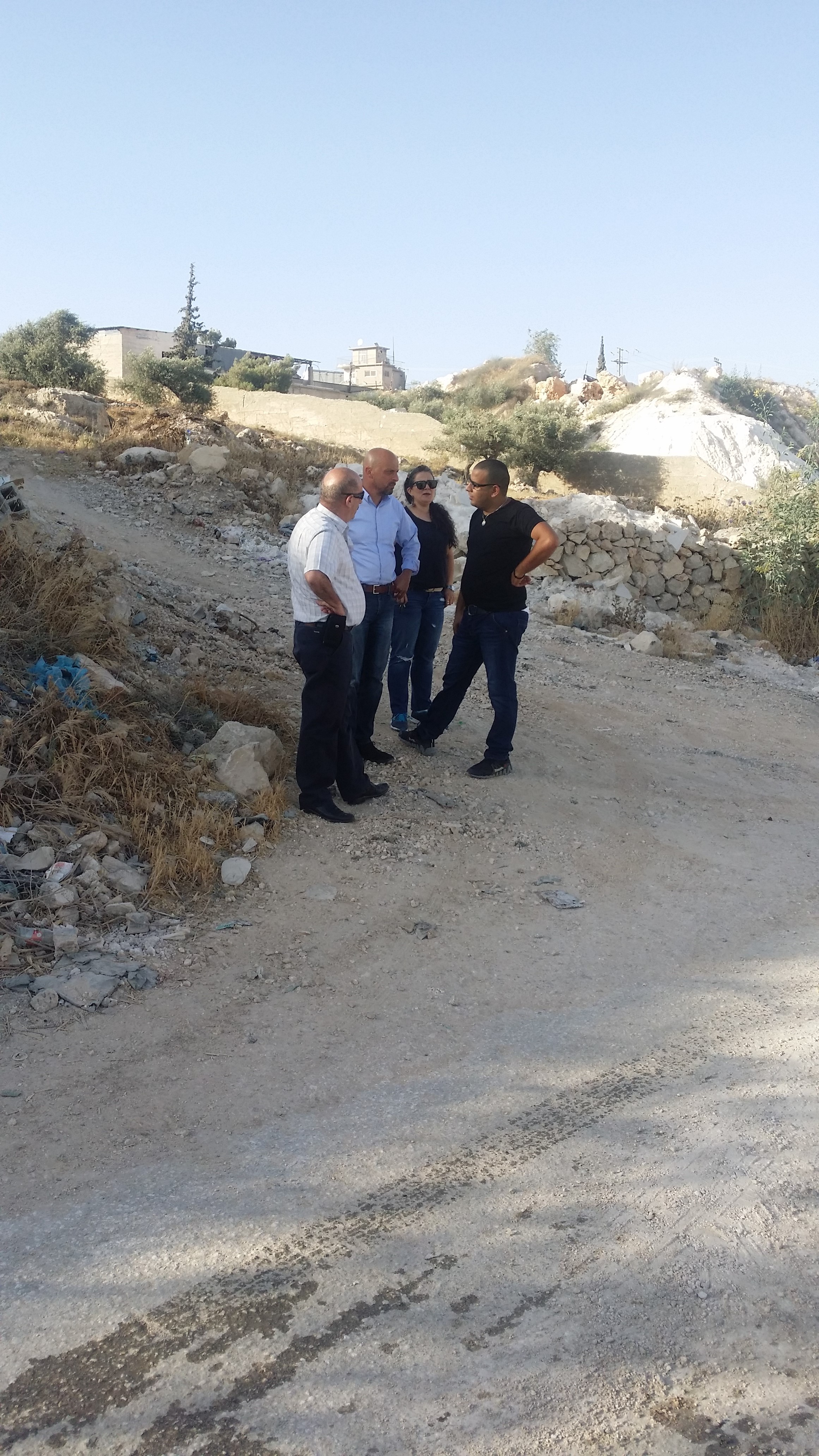 جولة ميدانية على المشاريع  قيد التنفيذ والمشاريع المقترحة بهدف تحديد الأولويات وتقديم التوصيات للمجلس البلدي