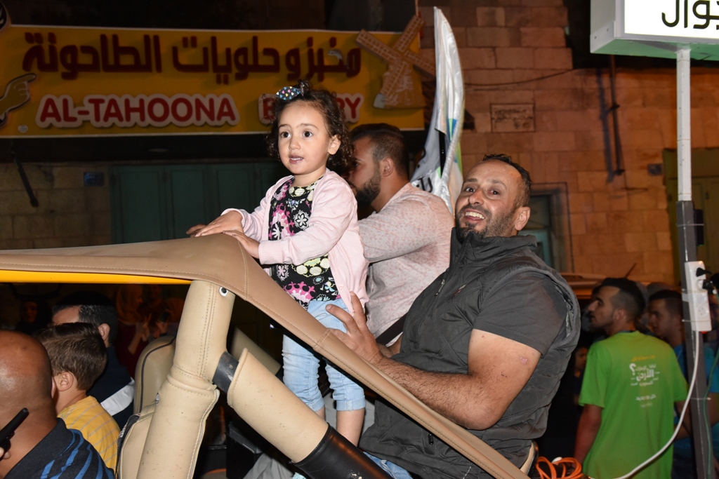 قافلة رمضان تجوب شوارع بيت لحم وتنشر الفرح في شهر الخير 