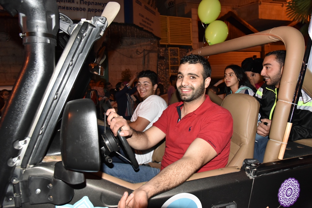 قافلة رمضان تجوب شوارع بيت لحم وتنشر الفرح في شهر الخير 