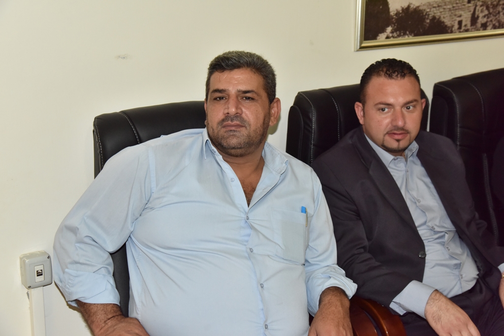  رئيس بلدية بيت لحم  يستقبل مجلس ادارة مؤسسة تطوير بيت لحم 