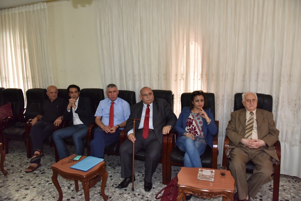  رئيس بلدية بيت لحم  يستقبل مجلس ادارة مؤسسة تطوير بيت لحم 