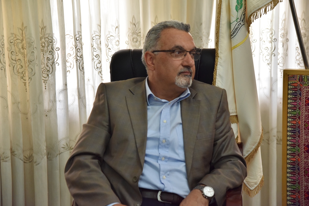  رئيس بلدية بيت لحم  يستقبل مجلس ادارة مؤسسة تطوير بيت لحم 