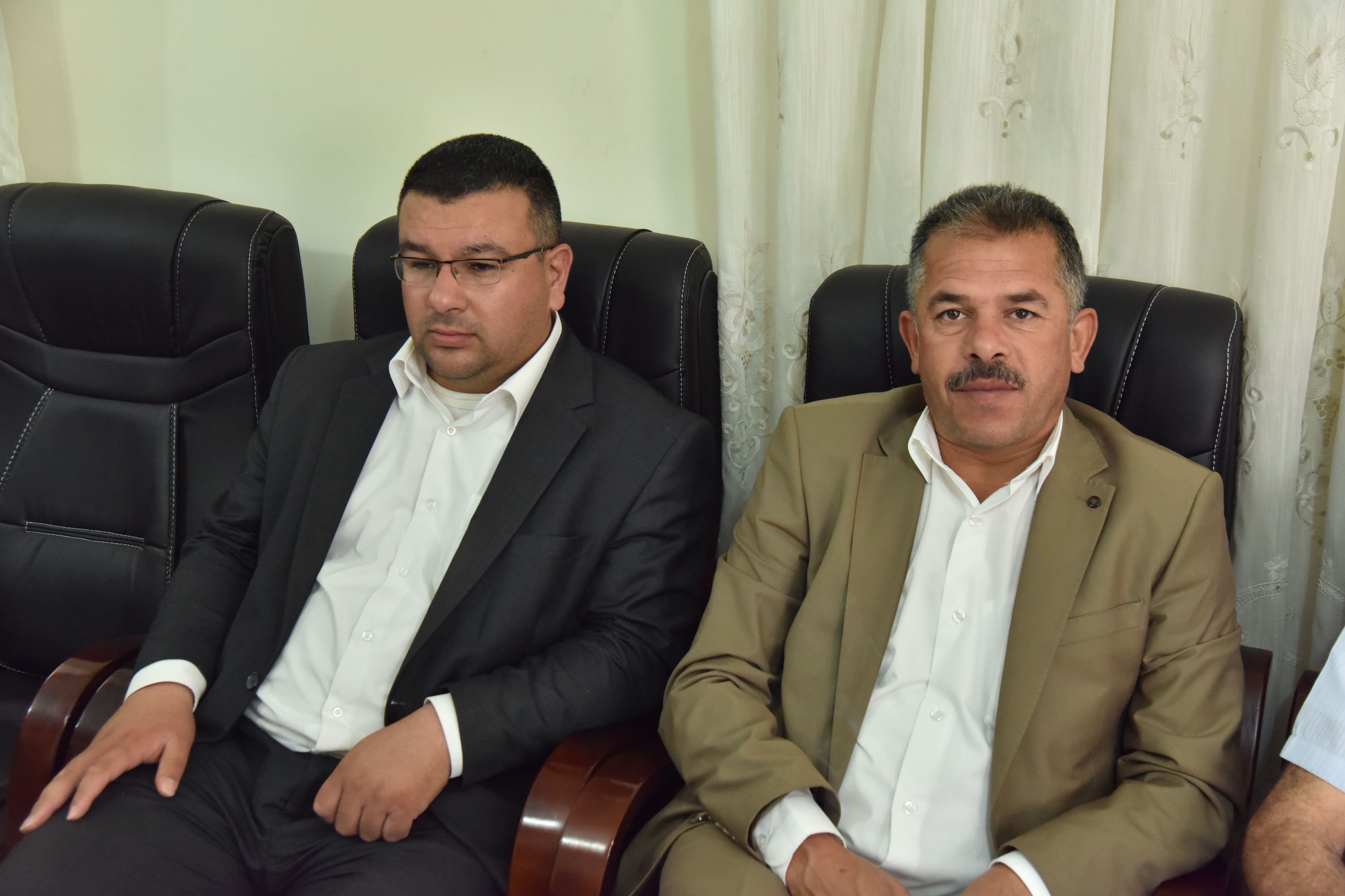 رئيس وأعضاء مجلس بلدية بيت لحم يتبادلون التهاني مع مواطني مدينة بيت لحم والضيوف بمناسبة عيد الفطر السعيد