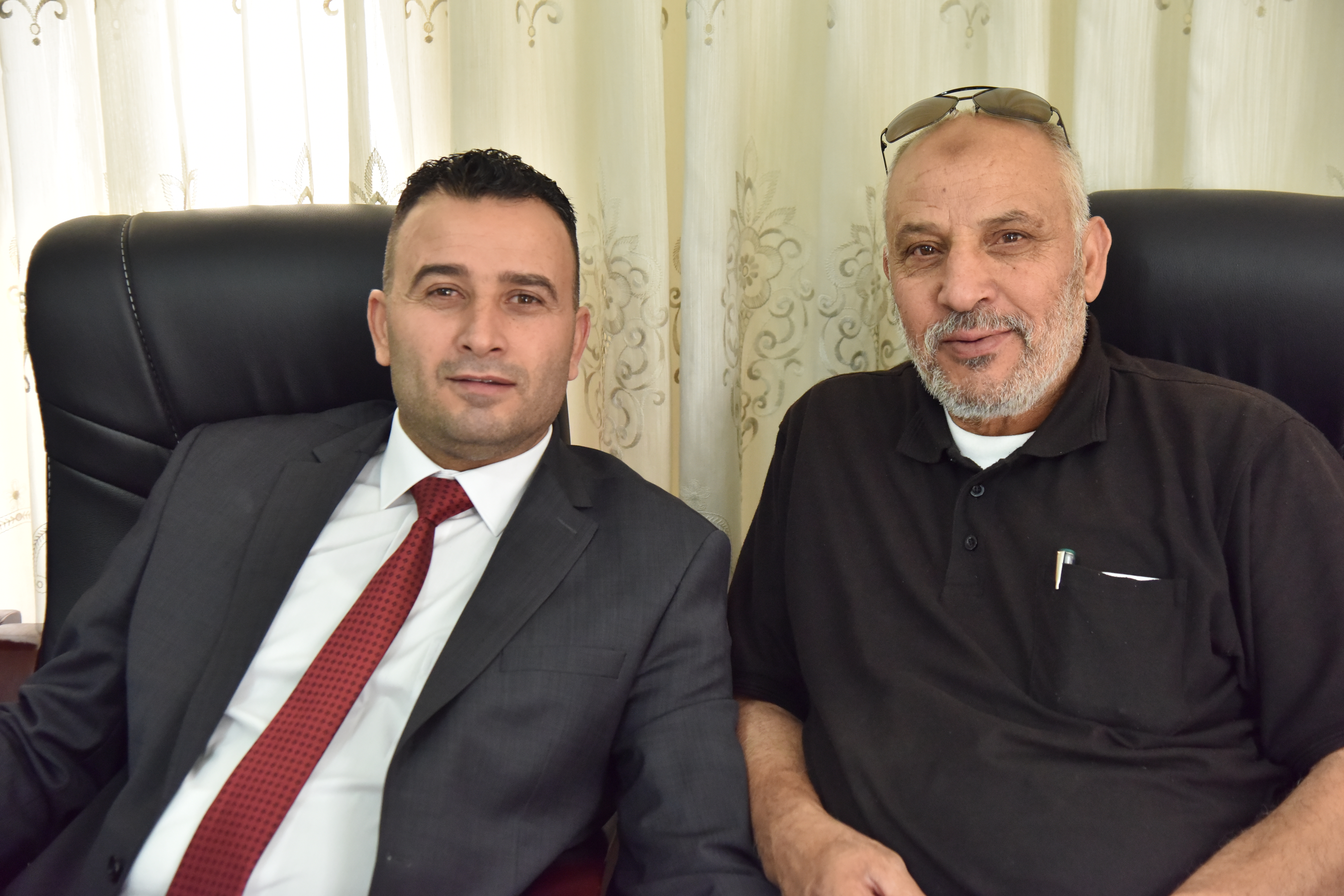 رئيس وأعضاء مجلس بلدية بيت لحم يتبادلون التهاني مع مواطني مدينة بيت لحم والضيوف بمناسبة عيد الفطر السعيد