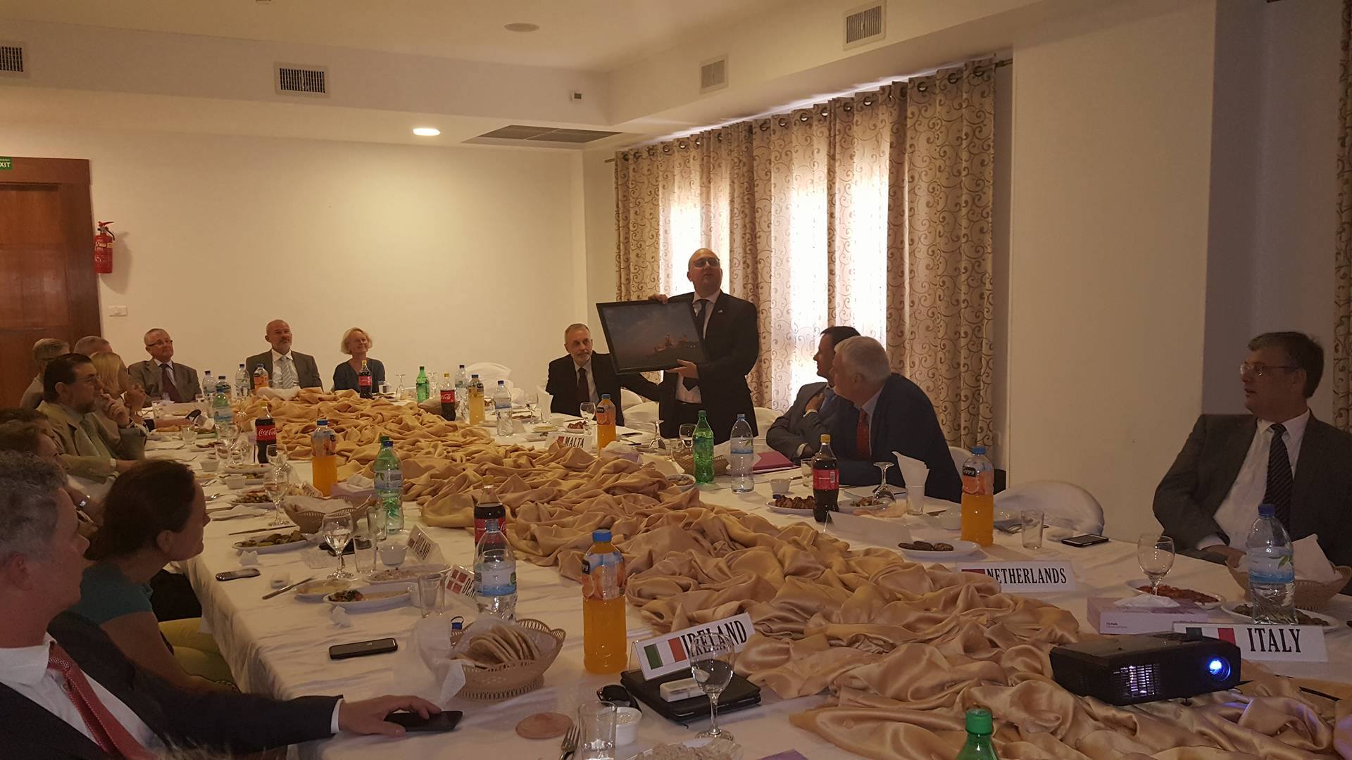 بلدية بيت لحم تعرض مقترحات مشاريع تنموية في لقاء نظمته ممثلية مالطا ضم البعثات والممثليات الأوروبية في فلسطين