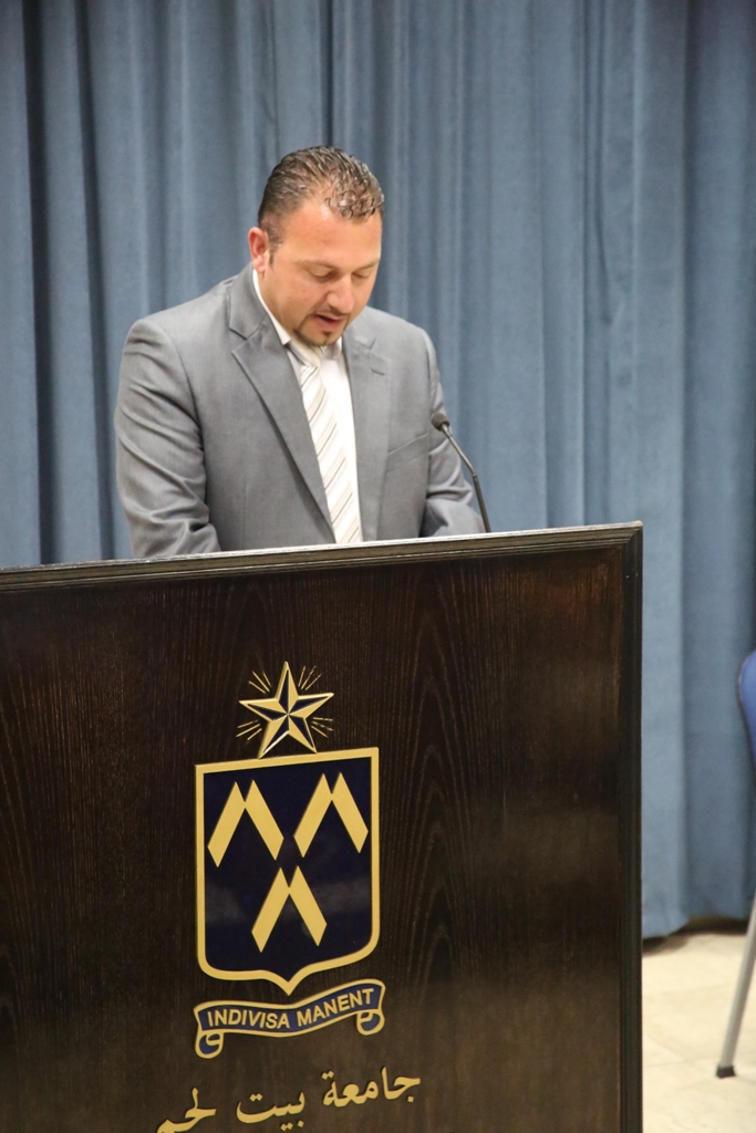 نائب رئيس البلدية يشارك في افتتاح الدورة الصيفية الخاصة بالتنمية والثقافات  في جامعة بيت لحم ويستقبل مدير شبكة التعاون والتنمية وعميد كلية إدارة الأعمال 