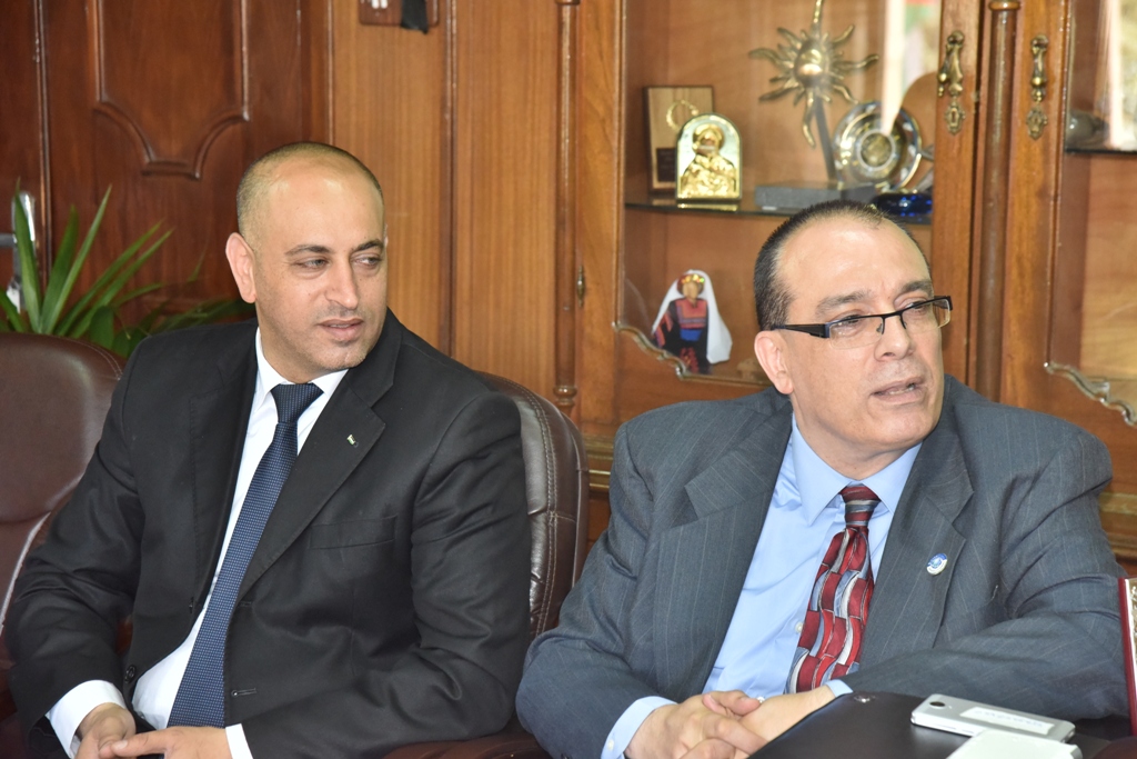 سلمان يستقبل عضو مجلس مدن التآخي في واشنطن جوني ضبيط 