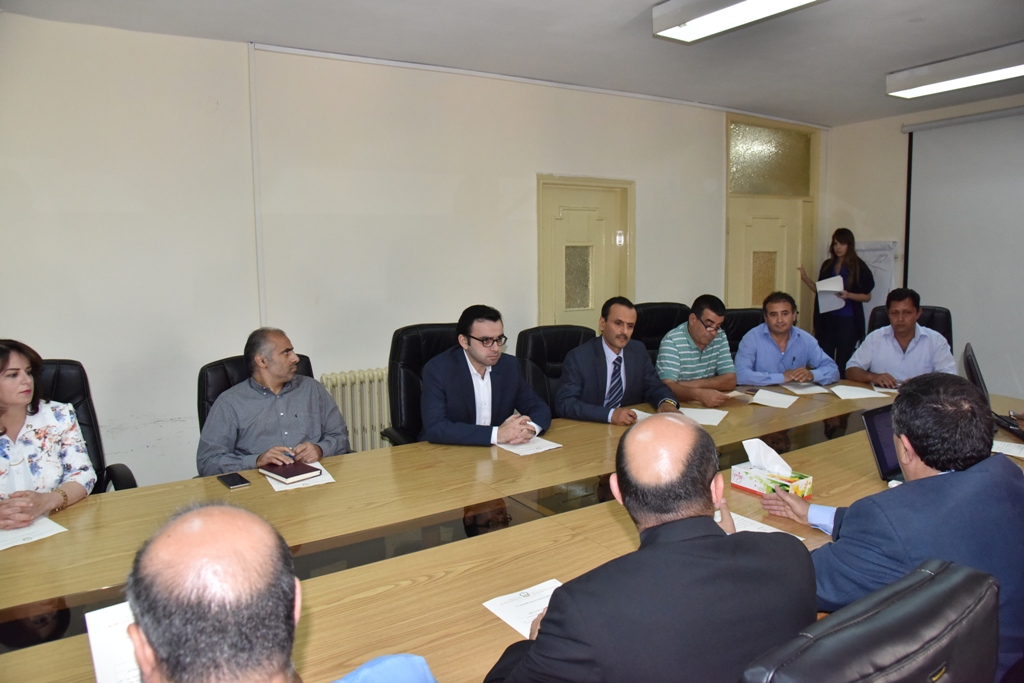 اجتماع في بلدية بيت لحم للوقوف على اخر المستجدات حول بيت لحم عاصمة الثقافة العربية ٢٠٢٠ 