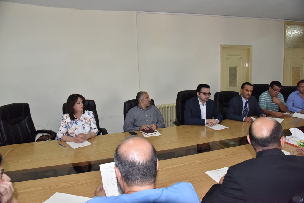 اجتماع في بلدية بيت لحم للوقوف على اخر المستجدات حول بيت لحم عاصمة الثقافة العربية ٢٠٢٠ 