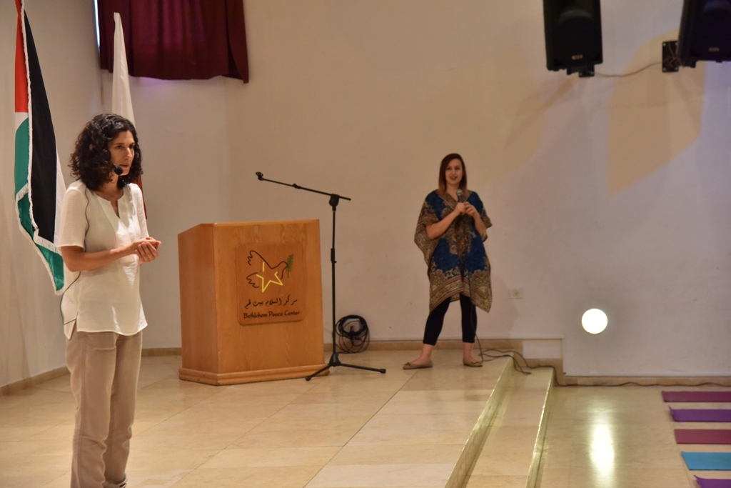 فعالية لليوغا في مركز السلام  تحت رعاية بلدية بيت لحم ومكتب ممثلية مالطا وبالتعاون مع مركز بيت الشمس  