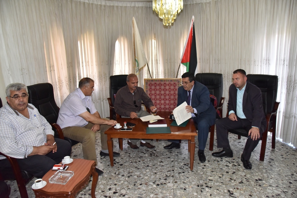 التوقيع على إتفاقية لإنشاء وإدارة وتشغيل حديقة عامة على ما تبقى من قطعة أرض بطريركية الأرمن الأرثوذكس في بيت لحم  