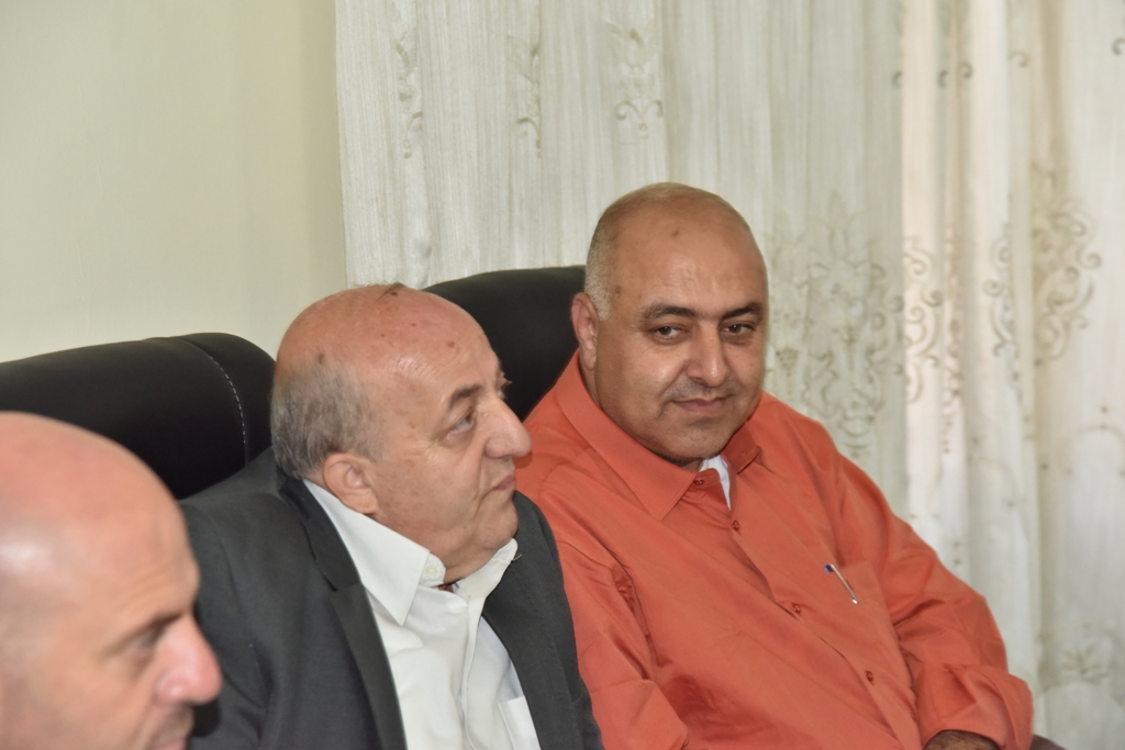 رئيس وأعضاء مجلس بلدية بيت لحم يستقبلون رئيس مؤسسة الفاتيكان والوفد المرافق 