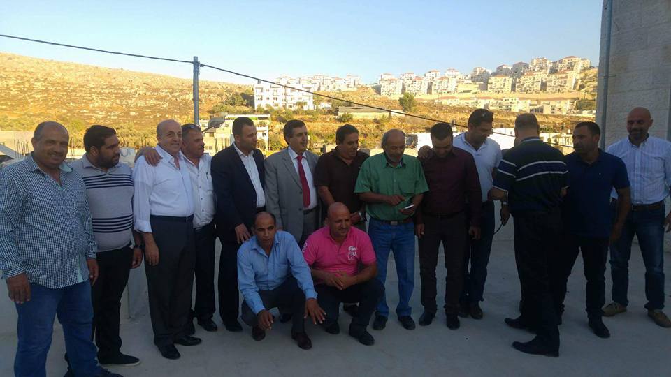 وفد من محافظة بيت لحم وبلدية بيت لحم يزور مجلس قروي وادي فوكين