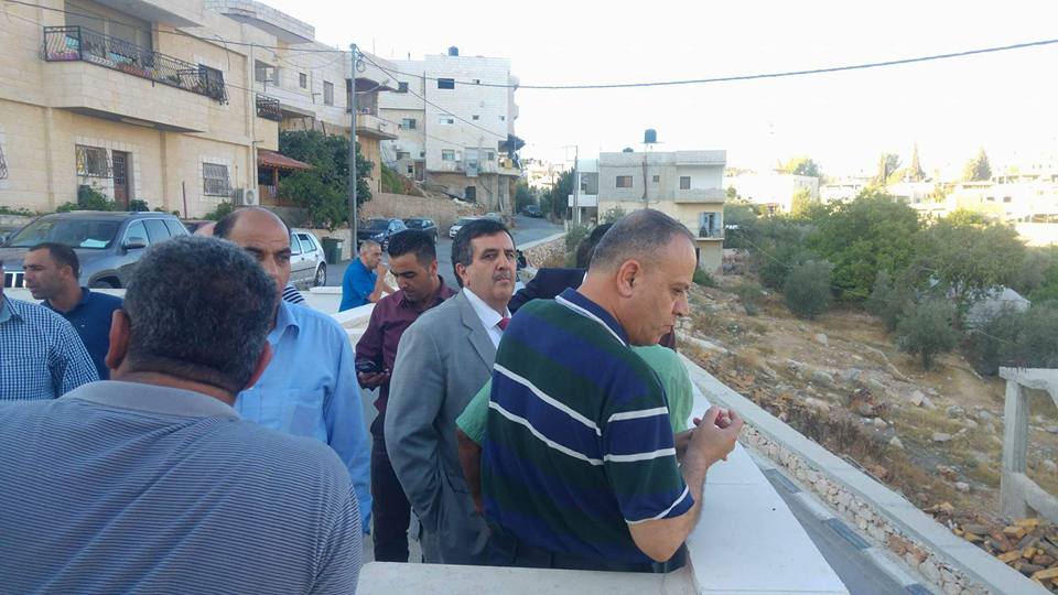 وفد من محافظة بيت لحم وبلدية بيت لحم يزور مجلس قروي وادي فوكين