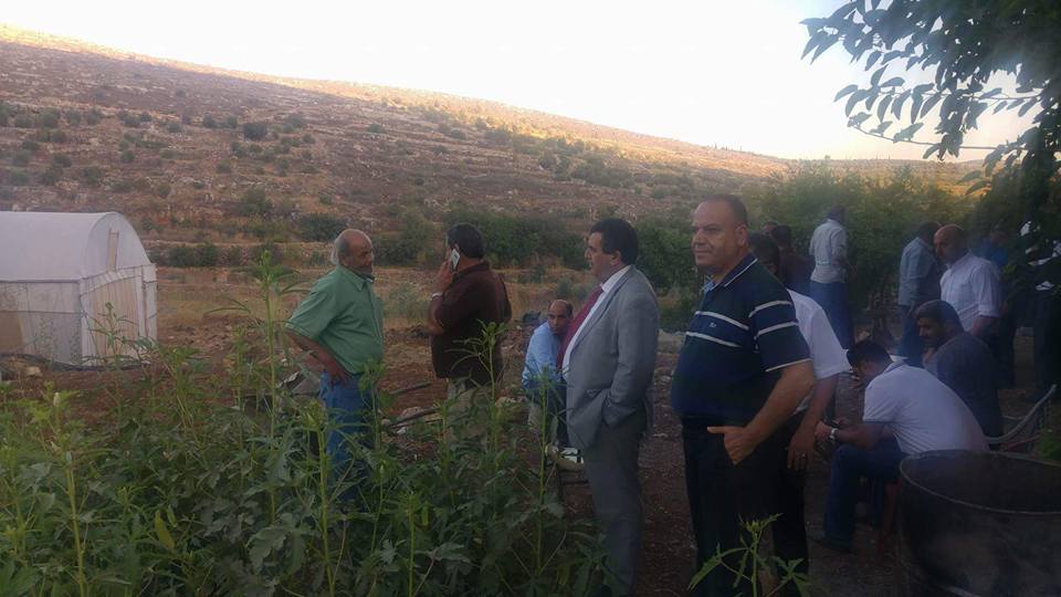 وفد من محافظة بيت لحم وبلدية بيت لحم يزور مجلس قروي وادي فوكين