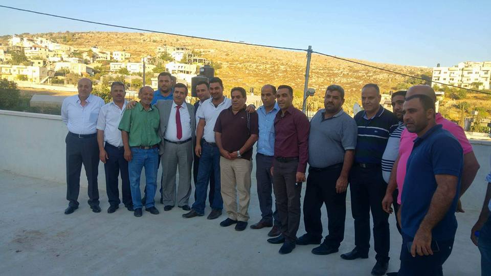 وفد من محافظة بيت لحم وبلدية بيت لحم يزور مجلس قروي وادي فوكين