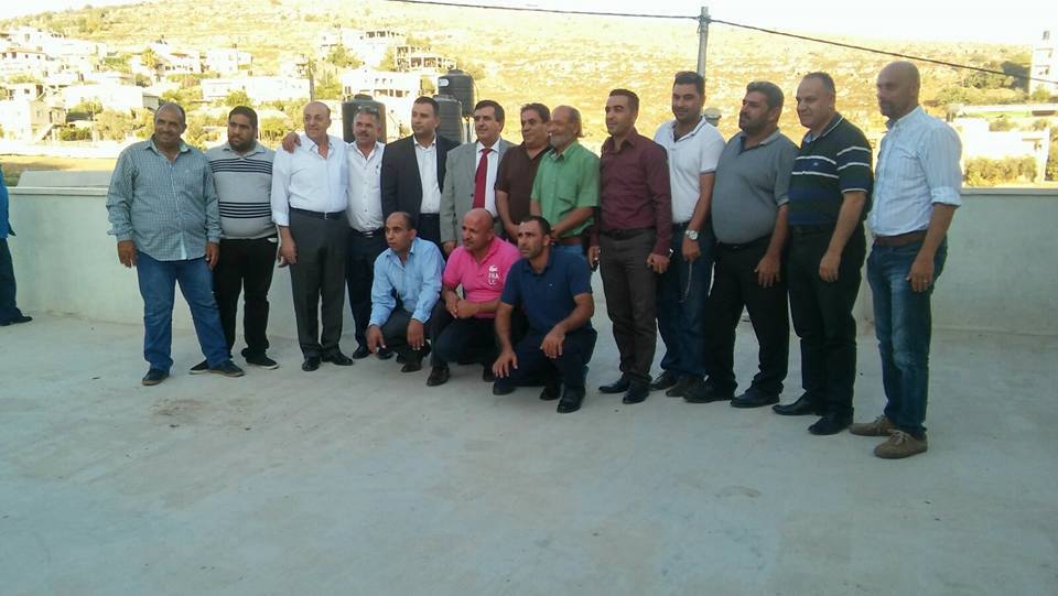 وفد من محافظة بيت لحم وبلدية بيت لحم يزور مجلس قروي وادي فوكين