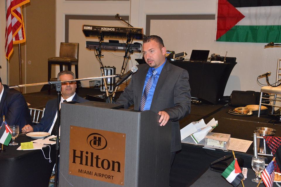 حنانيا يشارك في مؤتمر مغتربي أبناء محافظة بيت لحم في ميامي الأمريكية