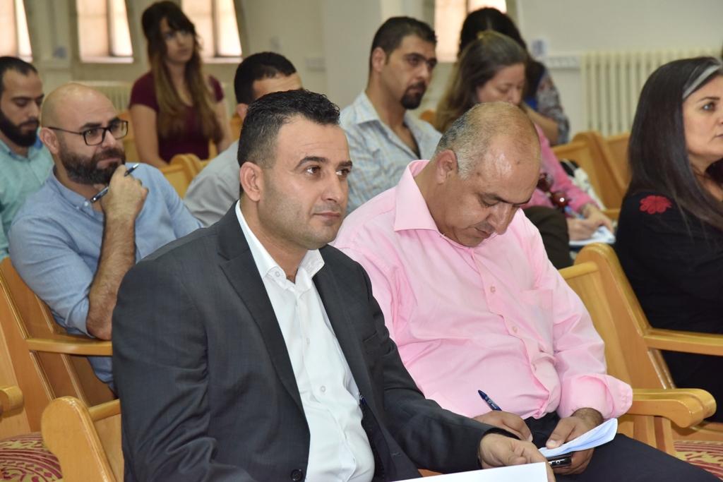 ورشة عمل في بلدية بيت لحم مع صناع القرار والجهات المسؤولة عن ادارة وتنفيذ المشاريع المقترحة لإعادة إحياء شارع النجمة