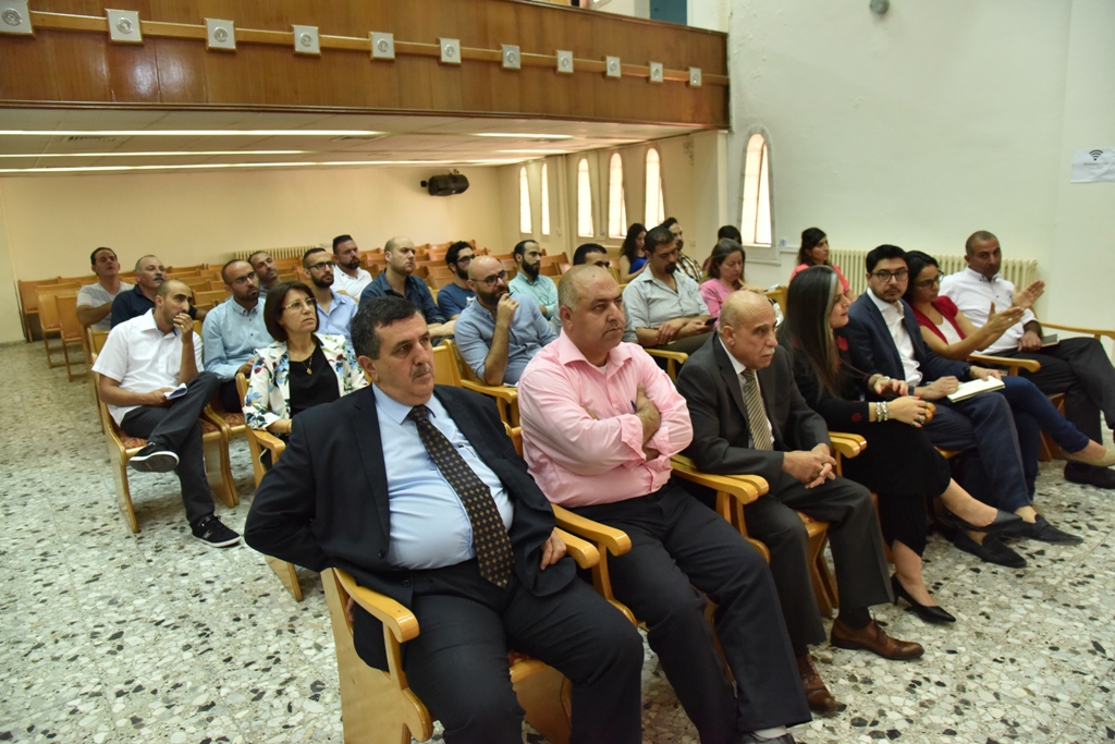 ورشة عمل في بلدية بيت لحم مع صناع القرار والجهات المسؤولة عن ادارة وتنفيذ المشاريع المقترحة لإعادة إحياء شارع النجمة