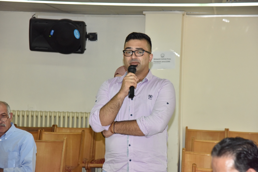 ورشة عمل في بلدية بيت لحم مع صناع القرار والجهات المسؤولة عن ادارة وتنفيذ المشاريع المقترحة لإعادة إحياء شارع النجمة