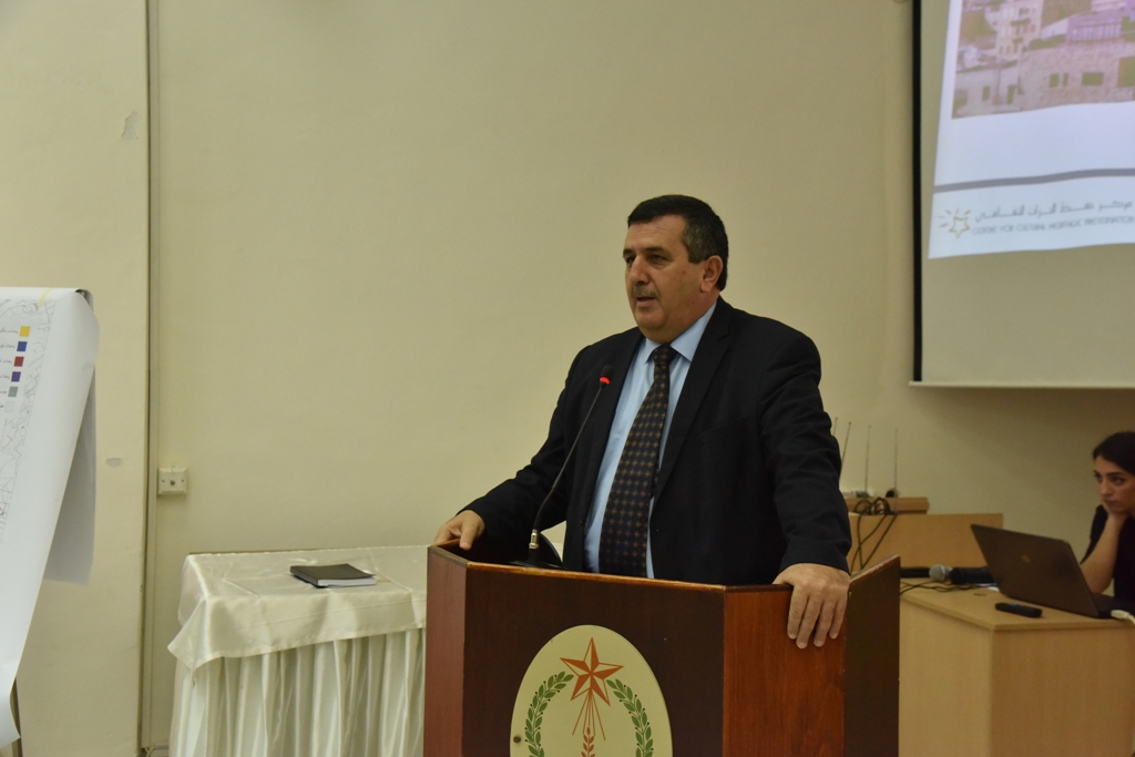 ورشة عمل في بلدية بيت لحم مع صناع القرار والجهات المسؤولة عن ادارة وتنفيذ المشاريع المقترحة لإعادة إحياء شارع النجمة