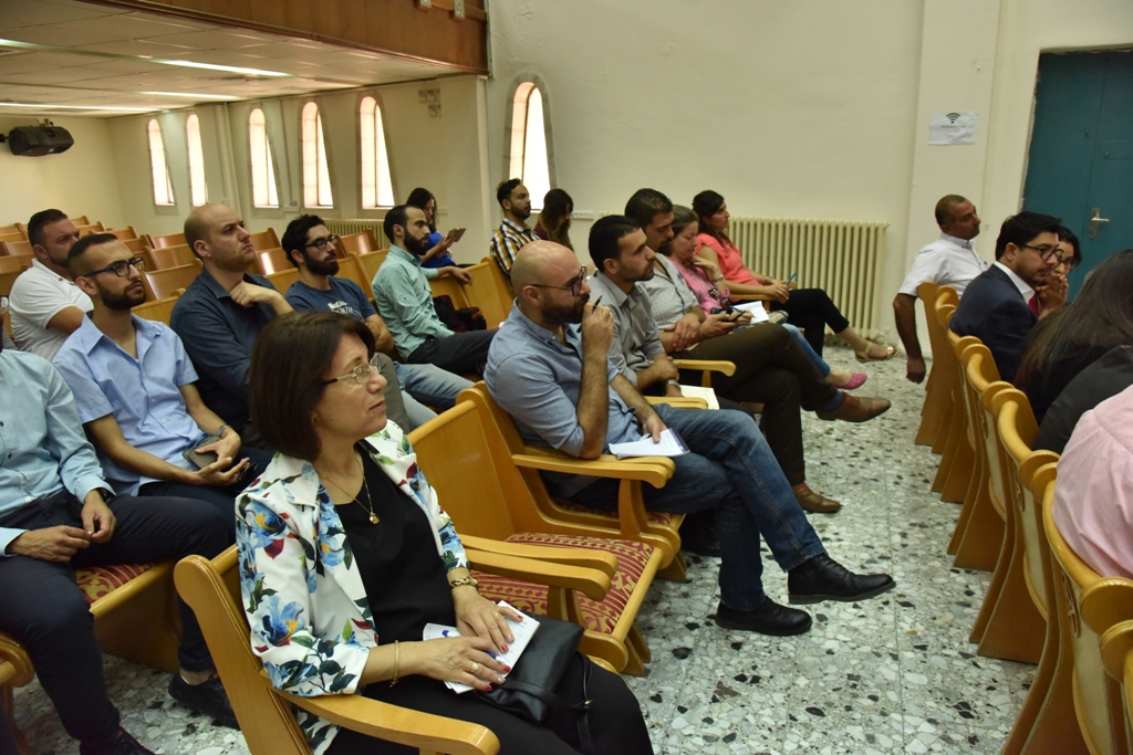 ورشة عمل في بلدية بيت لحم مع صناع القرار والجهات المسؤولة عن ادارة وتنفيذ المشاريع المقترحة لإعادة إحياء شارع النجمة