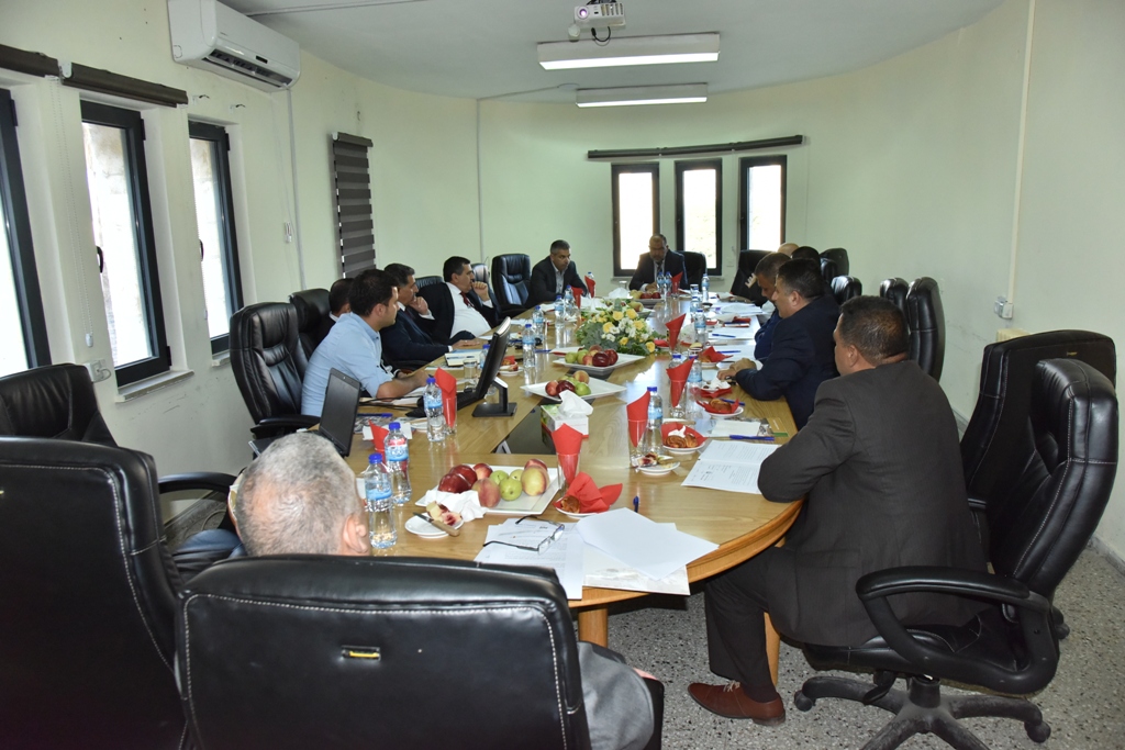 إجتماع للهيئة التنفيذية للإتحاد الفلسطيني للهيئات المحلية في بلدية بيت لحم 