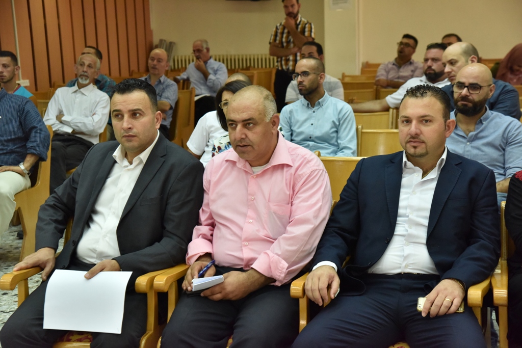 ورشة عمل في بلدية بيت لحم مع صناع القرار والجهات المسؤولة عن ادارة وتنفيذ المشاريع المقترحة لإعادة إحياء شارع النجمة