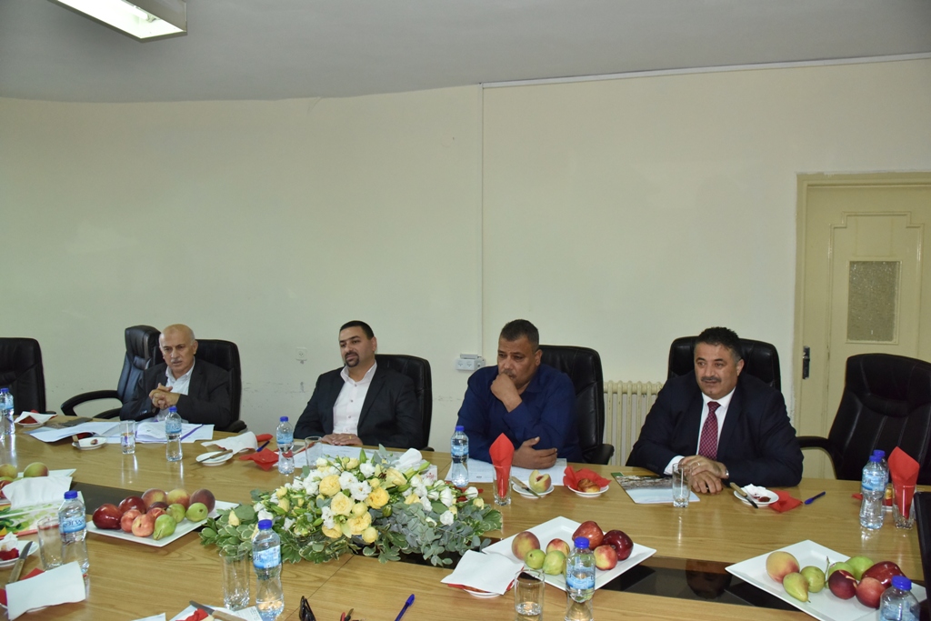 إجتماع للهيئة التنفيذية للإتحاد الفلسطيني للهيئات المحلية في بلدية بيت لحم 