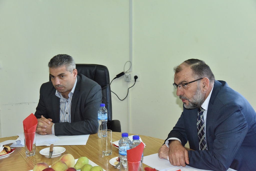 إجتماع للهيئة التنفيذية للإتحاد الفلسطيني للهيئات المحلية في بلدية بيت لحم 