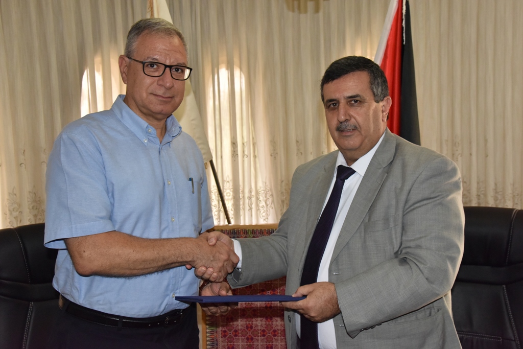  رئيس بلدية بيت لحم ومدير عام البعثة البابوية يوقعان على اتفاقية دعم لحديقة ماري دوتي للأطفال