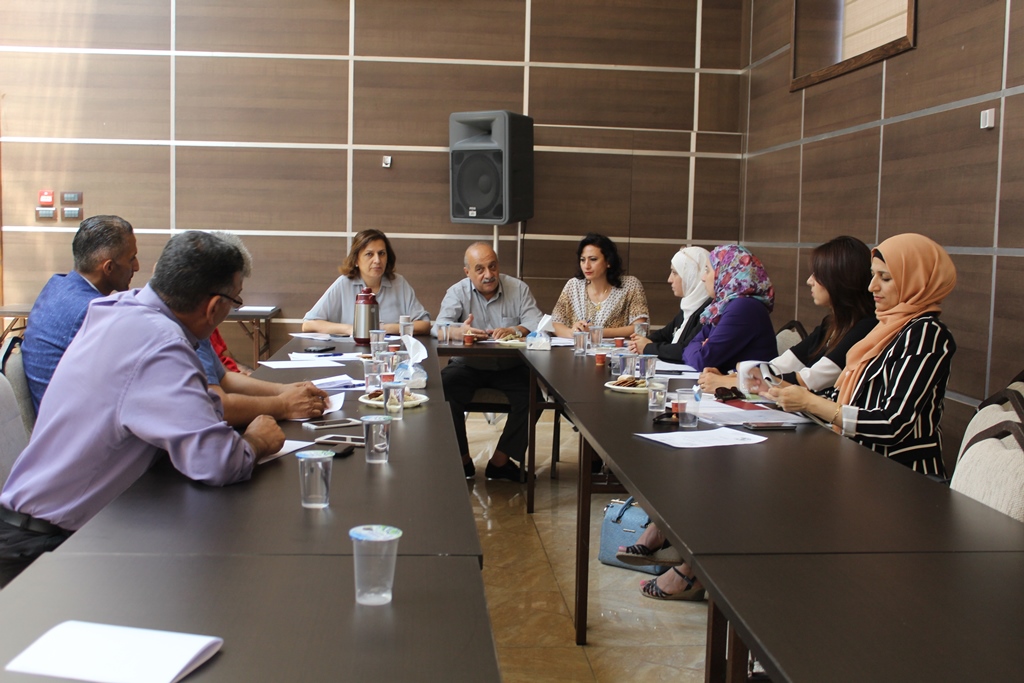 الإجتماع الأول لأعضاء الهيئة الإدارية لمجلس تنمية الإقتصاد المحلي لمحافظة بيت لحم LED