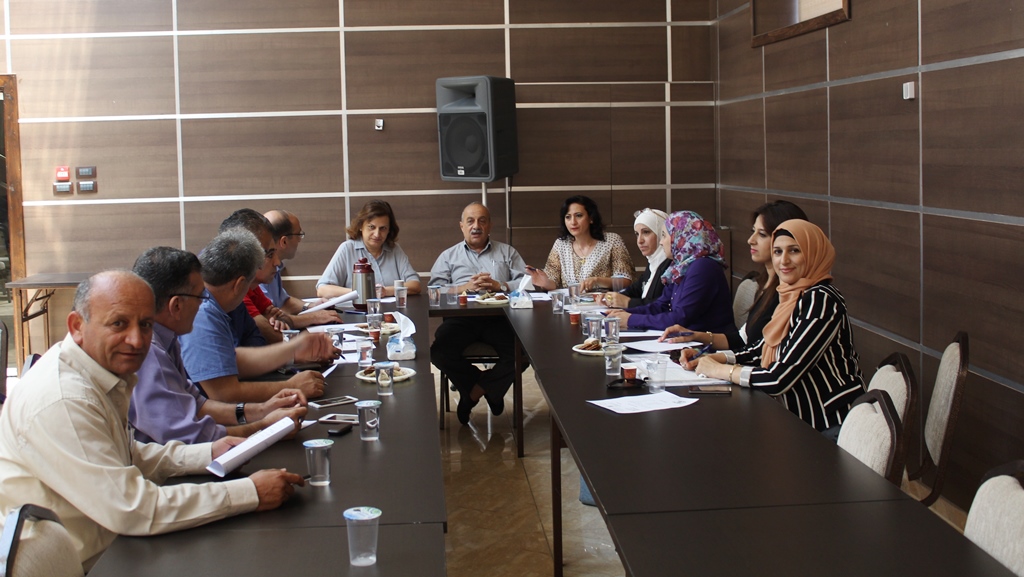 الإجتماع الأول لأعضاء الهيئة الإدارية لمجلس تنمية الإقتصاد المحلي لمحافظة بيت لحم LED