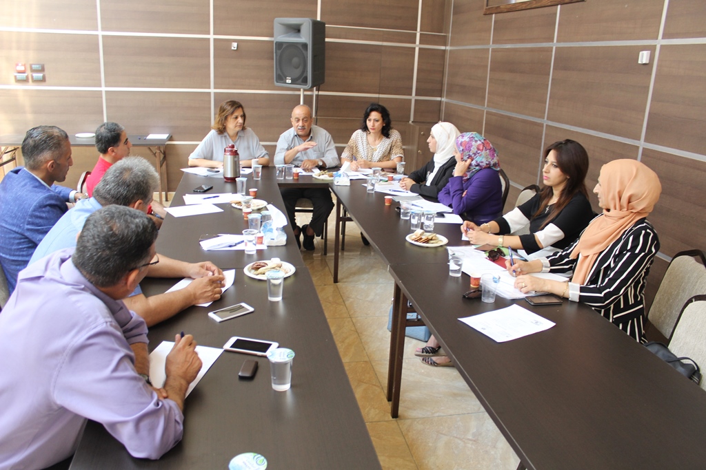 الإجتماع الأول لأعضاء الهيئة الإدارية لمجلس تنمية الإقتصاد المحلي لمحافظة بيت لحم LED