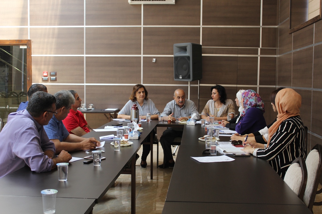 الإجتماع الأول لأعضاء الهيئة الإدارية لمجلس تنمية الإقتصاد المحلي لمحافظة بيت لحم LED